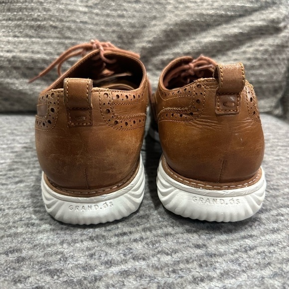 Cole Haan Zerogrand Wing Oxford British Tan Leather, size 13! - Picture 2 of 7
